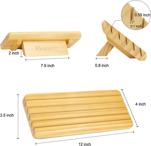 Card Holders for Playing Cards Set of 4 - Adjustable Stand for Seniors, Adults, Kids, 5 Slots for Up to 110 Cards