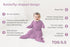 bebon Cozy 2-Way 95% 5% 4-8 Transition Swaddle - Baby Wearable Blanket - Sleep Sack, Wrap with Zipper - Bamboo Viscose