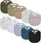 Baby Snap Bibs for Boys Girls, 10 Pack Bandana Drool Bibs with Snap, Organic Cotton