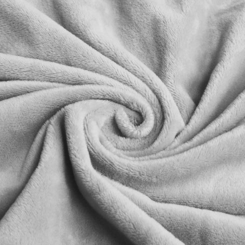28" 52", Cozy American Baby Company Heavenly Soft Chenille Fitted Crib Sheet x Warm and Neutral Chenille Sheet, Steel