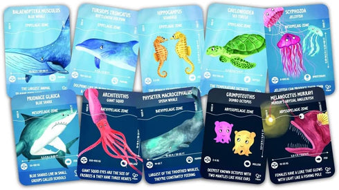 Hape Ocean Life Puzzle - 1.5 Meter Long | 200 Pieces Colorful Giant Glow-in-The-Dark Marine Life Jigsaw for Children 6+