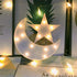 QiaoFei Cute LED Moon-Star Night Light, Decorative Marquee Sign for Kids Room, Birthday Party, Baby Shower, Living Room