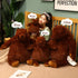 23.6 in/60 cm SNOWOLF Djungelskog Bear Giant Simulation Bear Toy Stuffed Animal Plush Doll Huge Cuddly Brown Teddy Bear