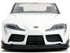 Pink Slips 1:32 W1 2020 GR Toyota Supra Die-Cast Car, Toys for Kids and Adults (White)