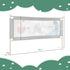 77-in (77 INCH, HONEY JOY Bed Rail for Toddlers, Extra Long, Portable Safety Bed Guardrail w/Double Safety Child Lock