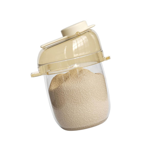 Vdaxvme 80 ml, Compact Milk Container, Travel-friendly Powder Dispenser for Easy Feeding, Storage Box for Formulas