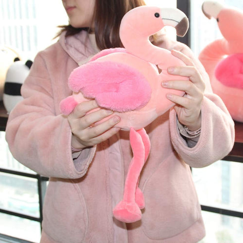 AIXINI 35.4inch Soft Plush Flamingo Stuffed Animal - Pink Flamingo for Girls Kids Birthday Gifts