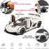 Toy Cars Model Koenigsegg Jesko, 1/24 White Alloy Die-cast Vehicle with Sound and Light