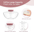 Momcozy M9 M9 Pack 2 Breastmilk Collection Compatible with Replacement Parts, Breast Milk Storage Bottle with Silicone