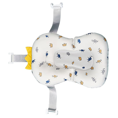 Bath Cushion for Newborns Bathtub Mat Supportive Floating Seat Soft Breathable Non-Slip