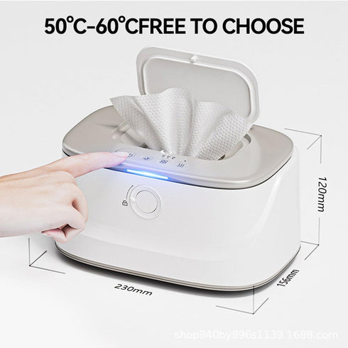 Display,3 Wipes Warmer with an Integrated Nightlight,Innovative Spring Design,Large Capacity Wipes Dispenser,Fast