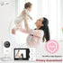 VTimes 2 2.4" 1000ft Baby Monitor with Cameras, LCD Screen Video Baby Monitor No WiFi Night Vision VOX Mode Alarm