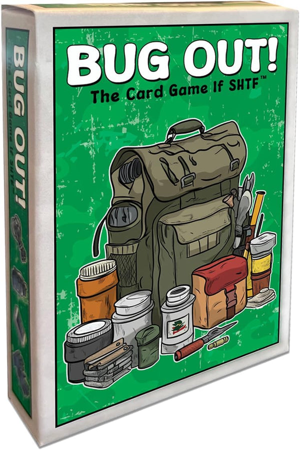 Bug Out! The Card Game If SHTF, Casual Party Game with Action
