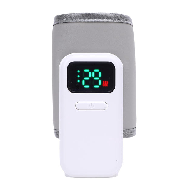 HaloVerde Baby Milk Warmer with Customizable Temperature Settings for Travel, a Portable Bottle