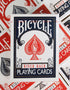 Bicycle Rider Back Playing Cards - Standard Index, Premium Poker Cards, Red & Blue, 2 Count