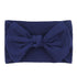 QandSweet Baby Nylon Headbands, 12-Pack Newborn Bows, Soft Head Wraps for Infant Toddler Girls