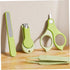 CVUTOVO Set Trimmer Nail Clipper Nail Kit for Newborns Travel Portable Grooming Care Kit Green