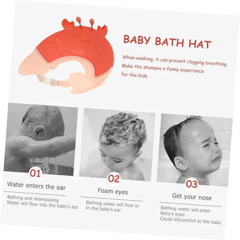Set Abaodam Shower and Girls Toddlers Hair Washing Hat Baby and Fun Shampoo Experience