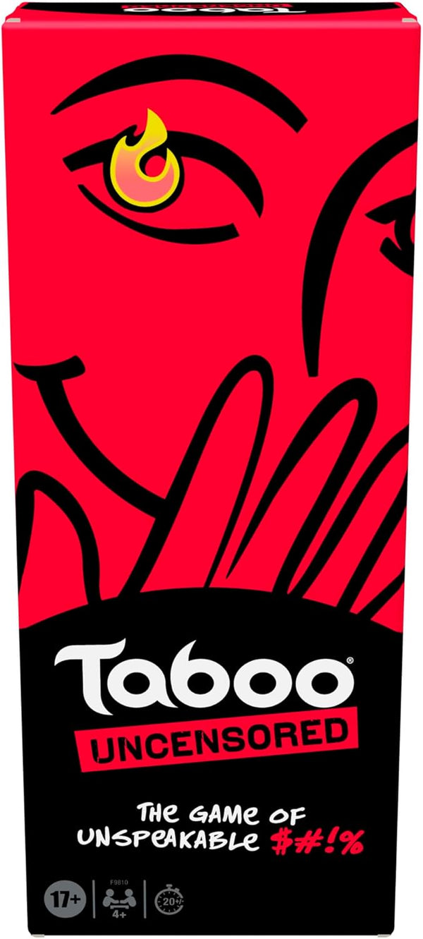 Hasbro Gaming Taboo Uncensored Board Game for Adults, Ages 17+, 4+ Players, Hilarious NSFW Party Games