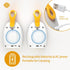 TimeFlys 2000 Audio Baby Monitor Paladin Upgrade Version, Portable, Rechargeable, Extra Long Range up to ft, Night