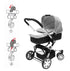 XEGZLH 360 Degree Rotating Strollers Accessory Hanger Clip Hook Designing Easy Installation Without Tool Required