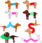 Dog Pop Tubes - Fidget Toys for Kids, Sensory Tubes, Animal Pop Tubes, Small Toys for Kids 5-7