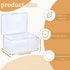 Qunclay 10 Pcs Playing Card Case Clear Playing Card Box Playing Deck Card Storage Box Card Deck Holder Card Organizer Compatible with MTG/TCG Baseball Sports Cards, 4.33 x 2.95 x 2.17 Inch by Qunclay