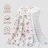 3-Pack (47" 43") 70% 30% Swaddles for Newborns Large Receiving Blankets x - Viscose Made from Bamboo, Cotton - Muslin