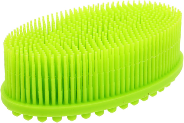 Hemoton Soft Silicone Baby Bath Brush Custom Newborn for Shampoo Scalp Massage