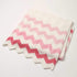 Baby Blanket Knitted Pink Chevron, Soft Toddler Nursery Crib Throw Blankets, Receiving Swaddle Blanket, Stroller Cover