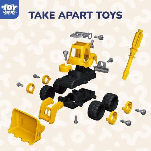 Set 3 4 5 6 7 8 TOY Life Constructions Toys Vehicles Trucks Take Apart Toys Sandbox Toys Trucks Excavators Building Car