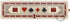 3 Track Continuous Cribbage Board in Maple Wood/Bloodwood - 12.5 Inch Size with Inlaid Card Symbols and Storage Drawer