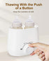 Diol Tode 8-in-1 Bottle Warmer, Fast Baby Bottle Warmer for Breastmilk or Formula, Milk Warmer for Baby, Smart