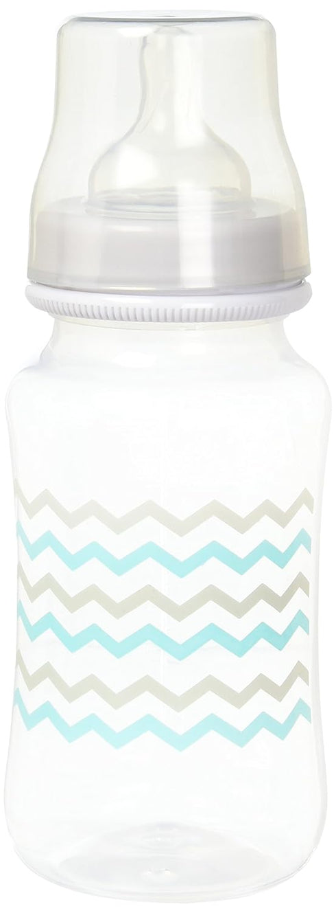 2 Piece Wide Bottle Elephant Zigzag - Teal/Grey