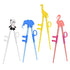 Training Chopsticks, Cute Animal Shape Learning Chopsticks for Kids, 4 Pack for Right or Left Handed
