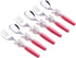 ANNOVA Kids Silverware Set, 6 Pieces Childrens Flatware Stainless Steel (6FS, Rabbit)