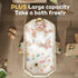 PandaEar Foldable Baby Bathtub, Large Collapsible Kids Bath Tub for Toddlers & Infants, Space-Saving Portable Bath