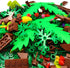 ZHX Garden Park Building Block Parts Botanical Scenery Accessories Plant Set, Compatible with All Major Brands (Without
