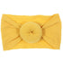 6 Pack Cute Toddler Baby Girls Soft Nylon Headwraps, Infant Knot Bow Headband Turban (Set 2)