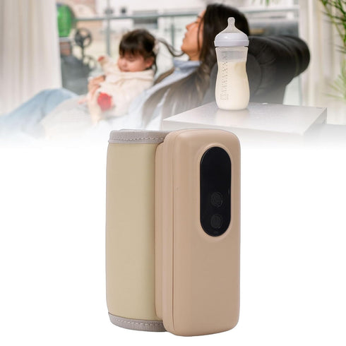 Pssopp Portable Milk Bottle Warmer, Bottle Warmers Fast Heating Breast Milk and Water Warmer for Comfortable Baby