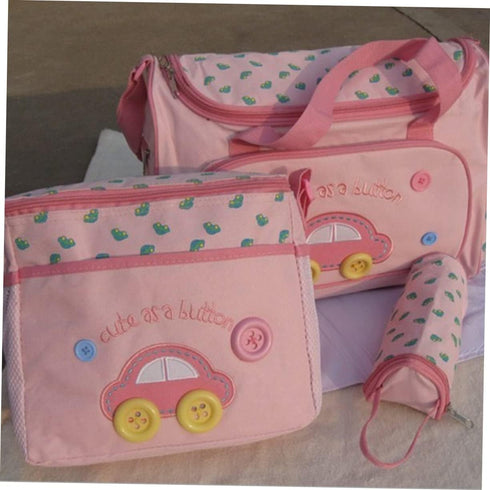 BIUDECO Set Diaper Bag Tote Multi-function Bag Changing Pad Nursing Pouch for Travel