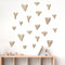 RattanView 20 Pcs Wooden Shark Teeth Nursery Wall Decor Shark Tooth Wall Art