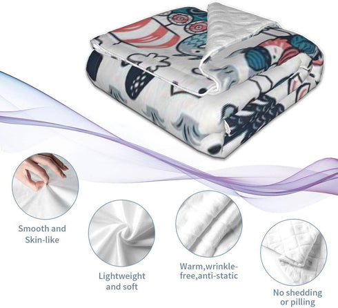 Mantaiyuan 30x40 Fleece Baby Blanket Cartoon Vikings Dragon Smooth and Soft Receiving Blanket Unisex for Stroller