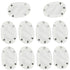 YLiiii 10Pcs Baby Jumpsuit Diaper Infant Romper Length Extender Bodysuit Snap Button Extended