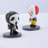 Horror Movie Anime Action Figure Set, Halloween Zombie Statues, Scary Toys, Collectible Home Decor