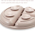 PandaEar Silicone Baby Feeding Set: 2 Pack Divided Suction Plate with Tiny Cups and Spoons, BPA Free
