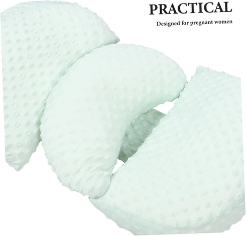 Pregnancy Support Pillow with Cooling Effect Comfortable Waist Cushion for Side Sleeping Maternity Pillow for Pregnant