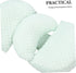Pregnancy Support Pillow with Cooling Effect Comfortable Waist Cushion for Side Sleeping Maternity Pillow for Pregnant