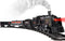 Hot Bee Train Set for Boys, Metal Alloy Electric Trains w/Steam Locomotive,