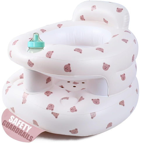 Bavbiiy Upgraded Inflatable Baby Seat for Babies 3-36 Months, Inflatable Baby Chair Sit